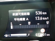 ７７０００km到達記念に半年点検