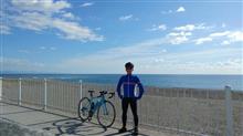 【自転車】朝の沈下橋と太平洋