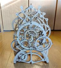 ゼンマイ式時計３Dウッドパズル（PENDULUM CLOCK）