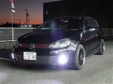 無い物は付ける...ゴルフⅥ　GTI　ベロフDRL　