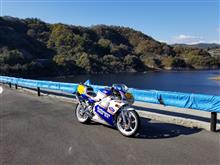 今日は行ったことのない未知の道の駅にNSR250で行ってきました～(^_^)/