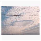 変な形の雲・・・