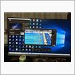 デスクトップPCにUSB接続TVチューナー設置
