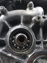 タイミングベルトドライブプーリーベアリング破損