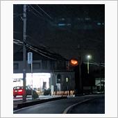 月が落ちそう…