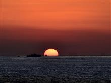 今季２度目の達磨夕日🌇