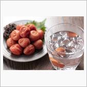 芋焼酎と梅干