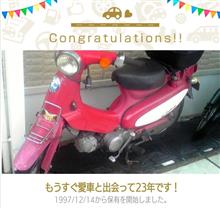 日常の足として一生乗れる大切な家族です(^^)