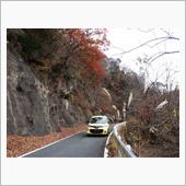 静岡県道389号水窪森線を行く