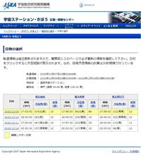 師走の国際宇宙ステーション・きぼう ☆彡