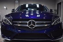 【認定中古車に推奨】メルセデス・ベンツ C220dセダンのガラスコーティング作業【リボルト千葉】