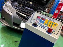 レガシィ ＣＶＴフルード圧送交換２０Ｌで『完』 