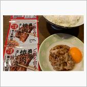 焼肉風の納豆