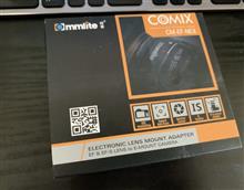 本日のガジェット 「Commlite レンズマウントアダプター CM-EF-NEX B」（キヤノンEF-S⇒ソニーEマウント）→結局、返品。。