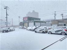 今日の朝イチ これは根雪になるかも！？
