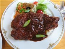 洋食『ラク亭』のスカロップ食べたど～♪