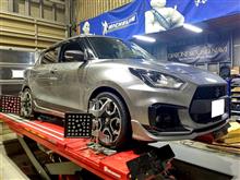 車高調整と言えば〆はアライメント調整です！