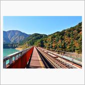 奥大井湖上駅から茶草場テラス ...