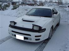 冬道ドライブを満喫中です～ぜも安全運転で。