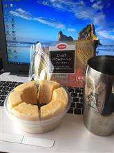 今日のコーヒーのお供は・・・(^_-)-☆！。