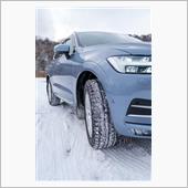 XC60で雪道へ