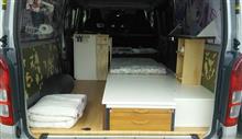 車中泊仕様(仮)完成 車中泊仕様(仮)完成