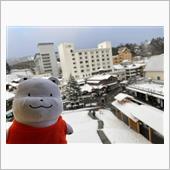 群馬県山沿いは雪！