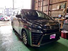 新車のヴェルファイアにロイヤルパープル！