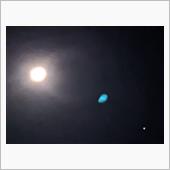 月と火星アップしてみると・・・