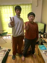 仕事納めと男3人で忘年会(笑)