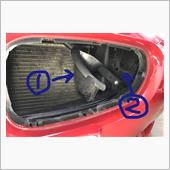 Ｚ４Ｍのエア取り入れ口のカッ ...