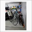 自転車を寄せて
