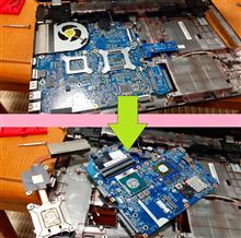 新規導入hp probook 改造i7取り換え・・・うちにゃサンタさん来ないのよ