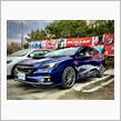 新型レヴォーグ STIスポーツ、納車からまっすぐピットインでスタッドレスタイヤを装着。そして冬でもレイズ･ホムラ2x9で精悍に仕上げました!!