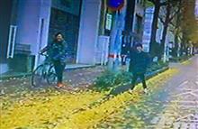 車道を歩く人 車道を歩く人
