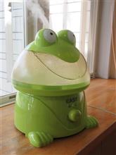 カエルの加湿器