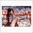 雪の貴船神社～メタセコイヤ
