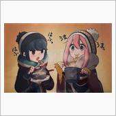 極寒の高原キャンプ△