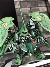 続✖️29【ガンダムコンバージ】クシャトリヤの墨入れと部分塗装