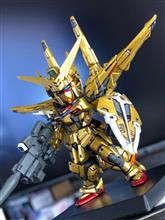 続✖️30【ガンダムコンバージ】アカツキの墨入れと部分塗装