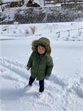 オショマ雪と戯れる！
