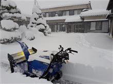 一日中除雪