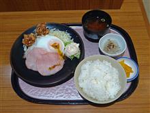 東名阪道上り御在所SA　特朝定食５５０円 