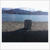 海辺でスティックコーヒー（2 ...