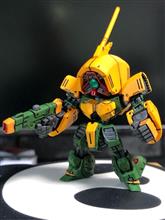続✖️33【ガンダムコンバージ】アッシマーの墨入れと部分塗装