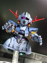 続✖️34【ガンダムコンバージ】ジオングの墨入れと部分塗装