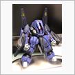 続✖️36【ガンダムコンバージ】メッサーラの墨入れと部分塗装