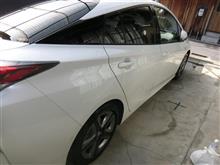 40600kmで純正アルミホールに換装します^^ 40600kmで純正アルミホールに換装します^^
