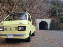 キャリイL40　少しだけ車高下げてみた