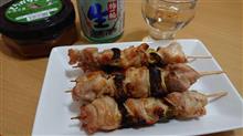 モリタの唐辛子味噌と焼き鳥